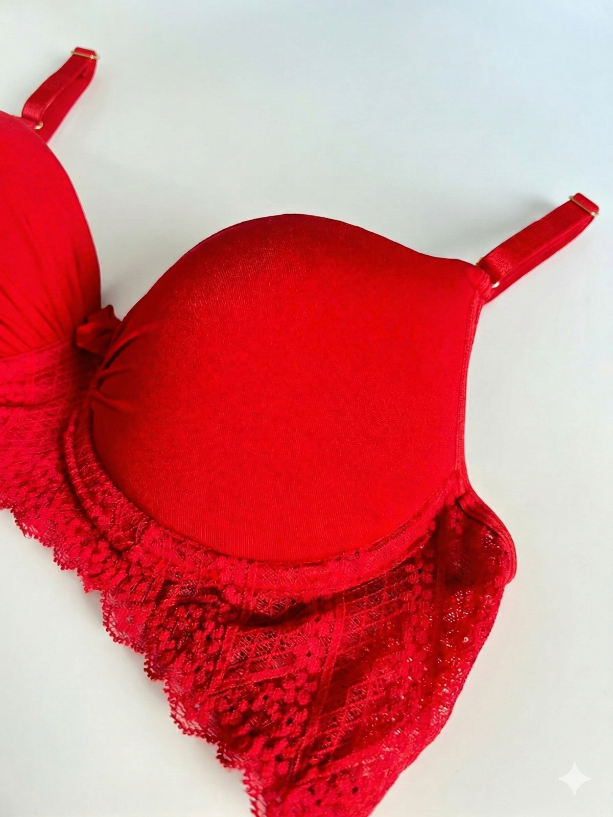 Conjunto Renda Vermelho